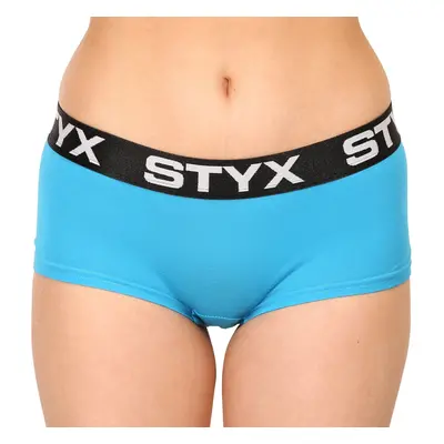 Women's panties Styx with leg light blue