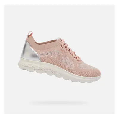 Pink women's sneakers Geox Spherica - Women's