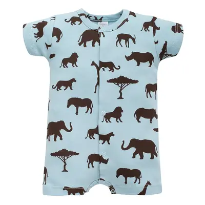 Pinokio Romper Buttoned Safari