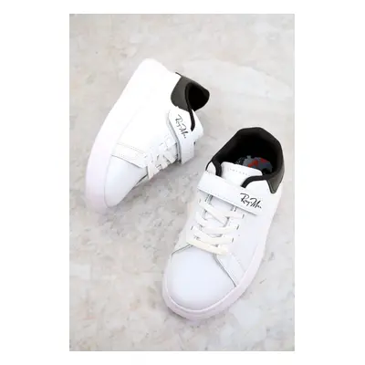 Soho White-Black Kids Sneaker