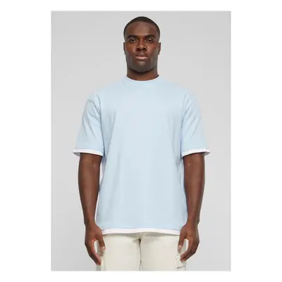 Men's T-shirt DEF Visible Layer - light blue/white