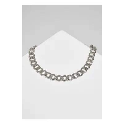 Large Chain Necklace - Silver Color