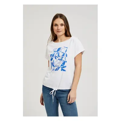 Women's T-shirt MOODO - white