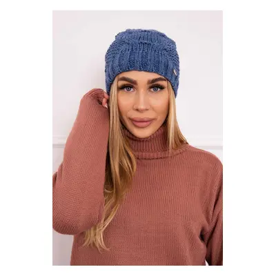 marka niezdefiniowana Cap with fleece Karolina K243 jeans