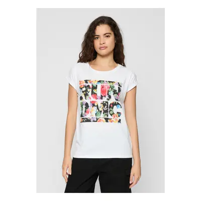 Women's T-shirt RUN DMC Floral T-shirt white