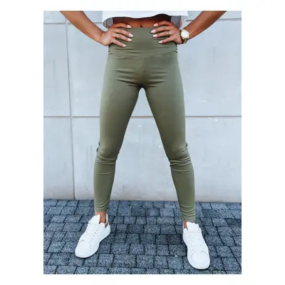 Női leggings LOOK ME Szín Zöld DSTREET