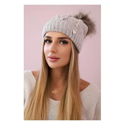 marka niezdefiniowana Cap K168 light beige