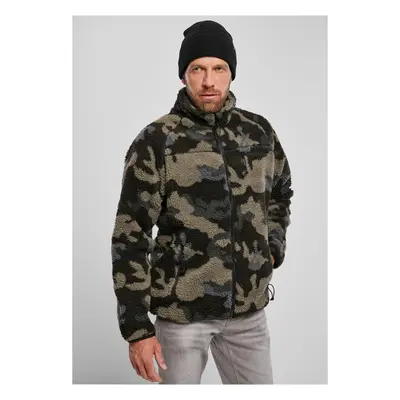 Teddyfleece jacket darkcamo