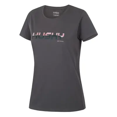 HUSKY Tee Wild dark grey women's cotton T-shirt