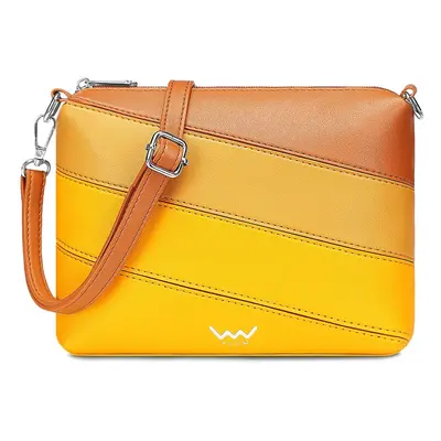 VUCH Coalie Striped Yellow Handbag