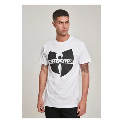 White T-shirt with Wu-Wear logo