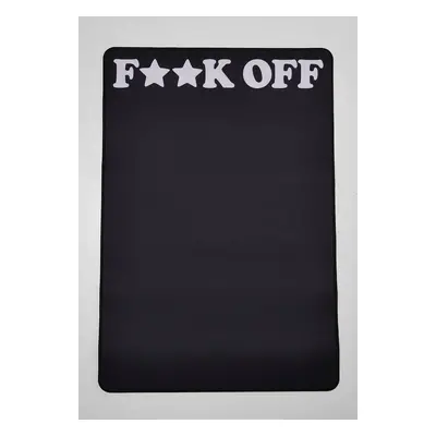 Fuck OFF Desk Pad Black/White