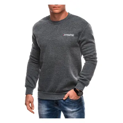 Edoti Men's hoodless sweatshirt