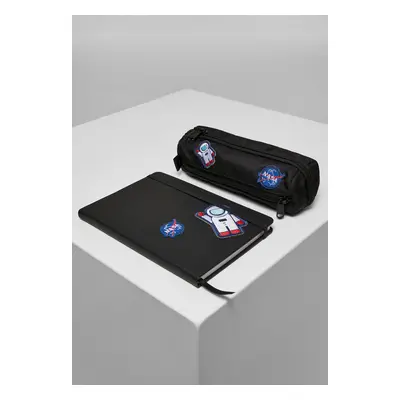 NASA Notebook & Pencil Set Black