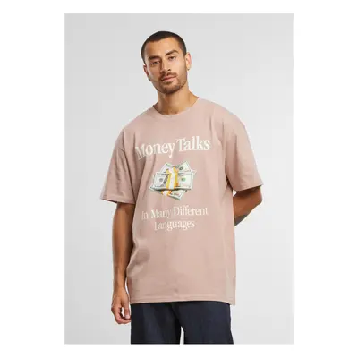 Men's T-shirt Money Talks Oversize pink