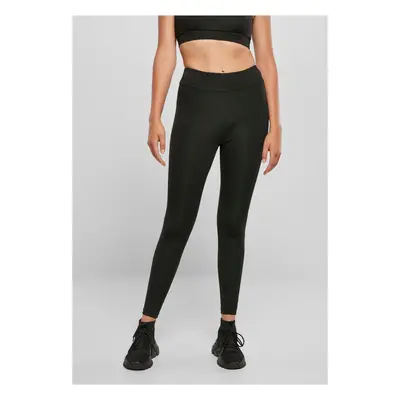 Women's recycled high-waisted leggings black