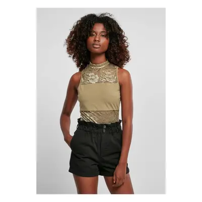 Women's Lace Body Khaki