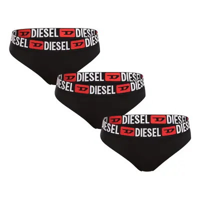 3PACK women's thong Diesel multicolor