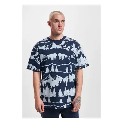 Men's T-shirt Snow blue