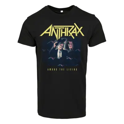 Anthrax Among The Living Follow Me Black T-Shirt