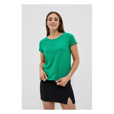 Cotton T-shirt with pocket