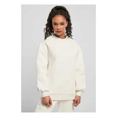 Women's Organic Oversized Crew Whitesand