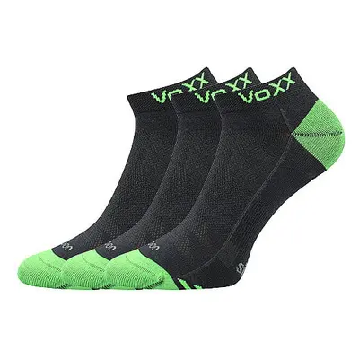 3PACK VoXX bamboo dark gray socks