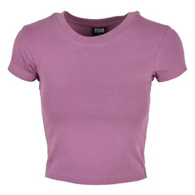 Women's Stretch Jersey Cropped Tee duskviolet