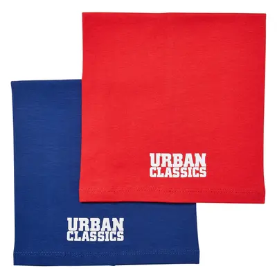 Logo Tube Scarf Kids 2-Pack Blue/Red