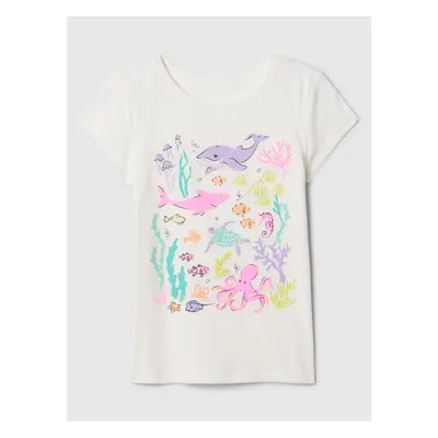 GAP Kids' T-shirt with print - Girls