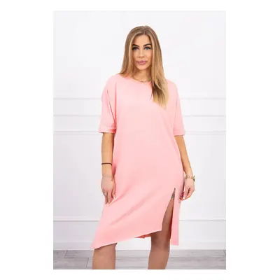 Oversize apricot dress