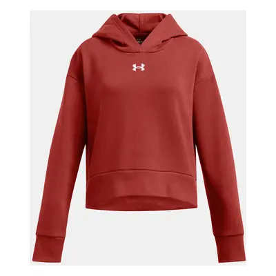 Girls' sweatshirt Under Armour UA Rival Fleece Hoodie-ORG - Girls