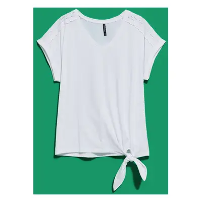 WOMEN'S T-SHIRT L-TS-4031 WHITE