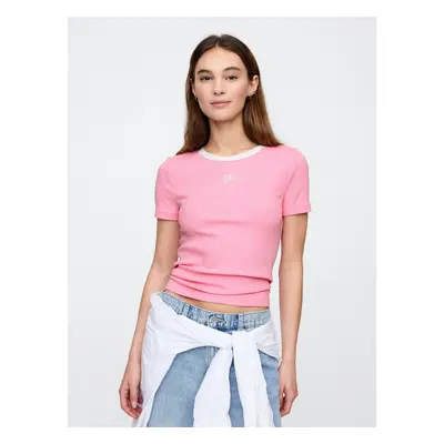 GAP Crop T-shirt with logo - Women's