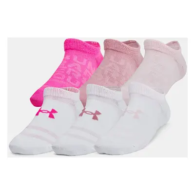 Under Armour Unisex socks UA Yth Essential No Show 6pk - unisex