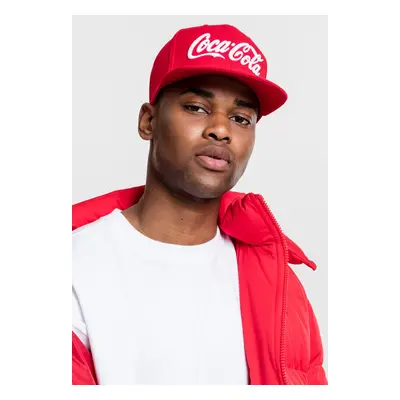 Coca Cola Logo Snapback red