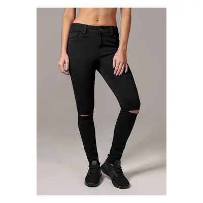 Women's jeans URBAN CLASSICS - black