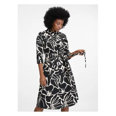 Orsay Black Women Patterned Shirt Dress - Women