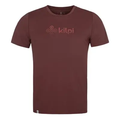 Men's running T-shirt Kilpi TODI-M DARK RED