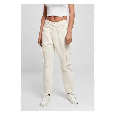 Women's Ballon Fit Cargo Twill Whitesand Pants