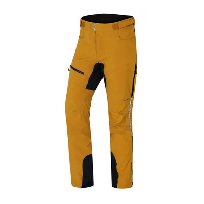 Men's softshell pants HUSKY Keson mustard