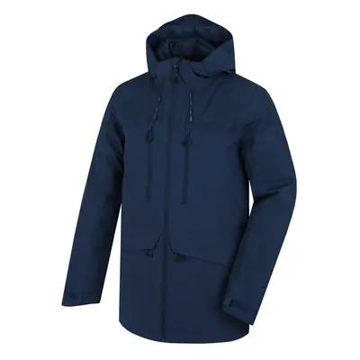 Men's filled winter jacket HUSKY Nebet dark blue