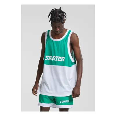 Men's tank top Split Mesh City green/white