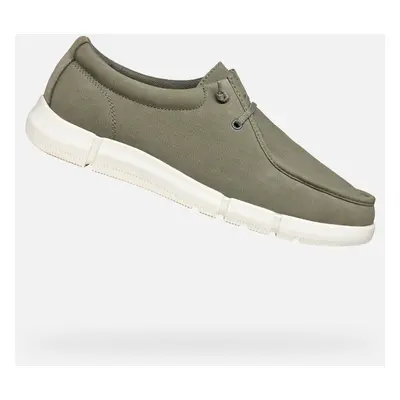 Light grey men's moccasins Geox Adacter - Men's