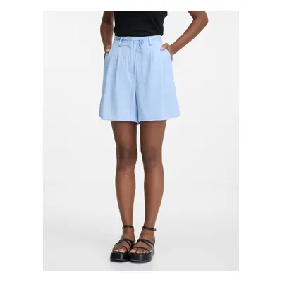 Orsay Light Blue Women's Shorts - Women