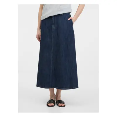 Orsay Navy Blue Women's Denim Skirt - Women