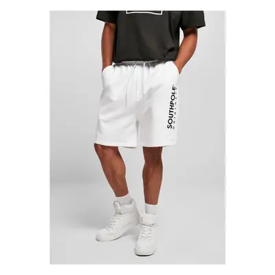 Southpole Basic Sweat Shorts White