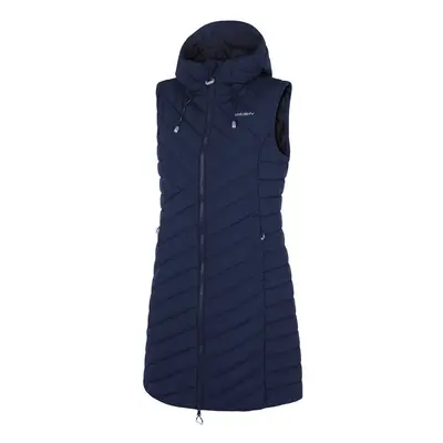 Women's hardshell vest HUSKY Napi dark blue