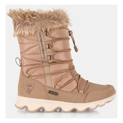 Women's winter shoes Kilpi FROZEN HIGH WP-W Brown