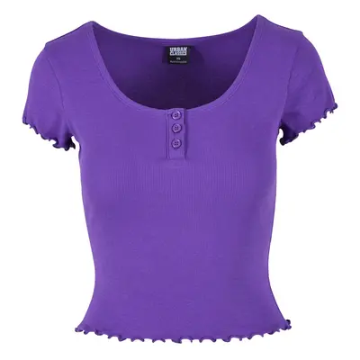 Women's T-shirt Rib Babylock purple